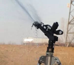 Plastic rain gun sprinkler